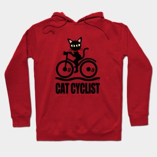 Cat Cyclist Hoodie